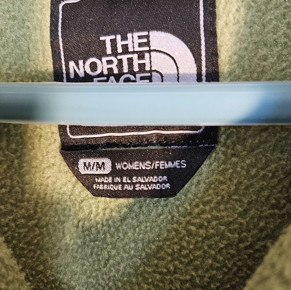 The North Face Green Fleece Jacket, M - Picture 3 of 7